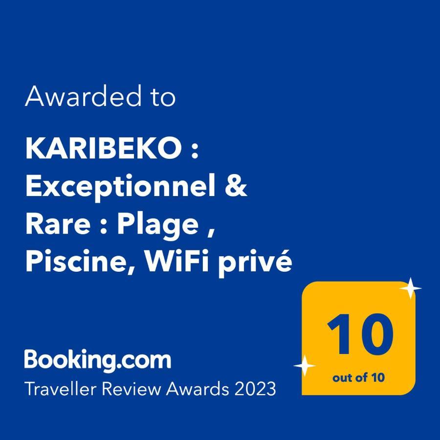 Karibeko : Exceptionnel & Rare : Plage , Piscine, Wifi Prive Saint-Francois  Eksteriør bilde